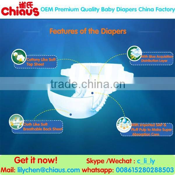 Supa santi baby diapers manufacturers in china