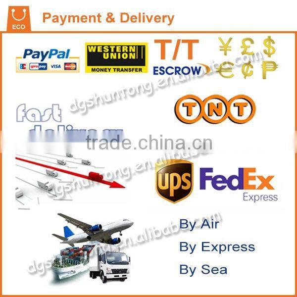 Custom hot pink paper bags with handles