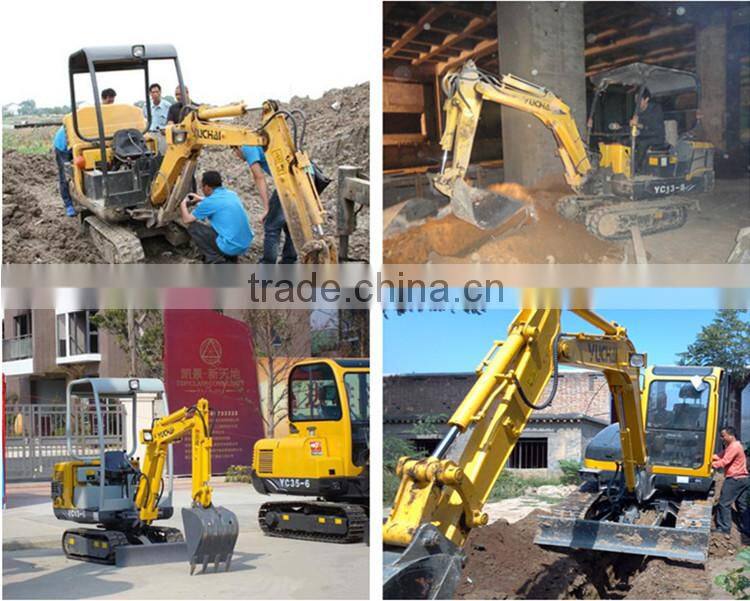 Earth Moving Type 4 Ton Bobcat Mini Excavator Parts