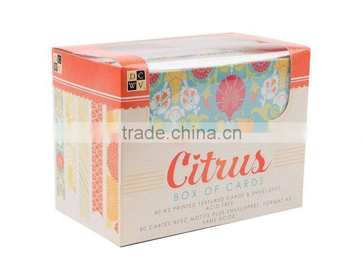 Sinicline wholesale paper cardboard packaging box for business cards