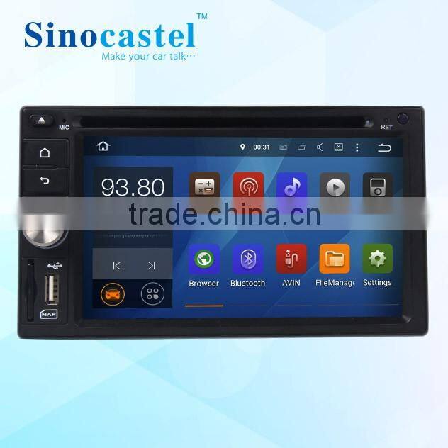2 Din 6.2 Inch Android Car GPS Navigation System With Canbus For Universal