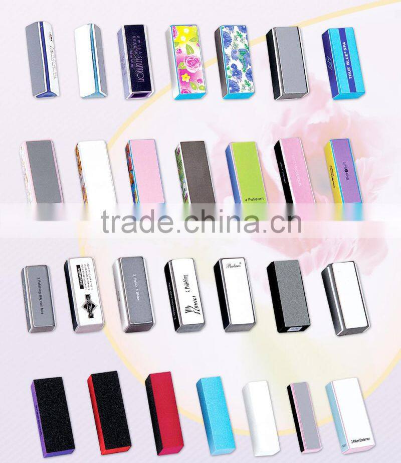 Many colors custom printed mini nail file