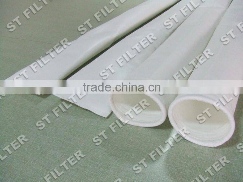 polyester filter bag for food industry,Dia130*2000mm