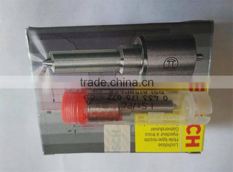 Diesel Engine Parts Fuel Injector Nozzle 0433175072 DSLA150P442 , injector nozzle DSLA150P442