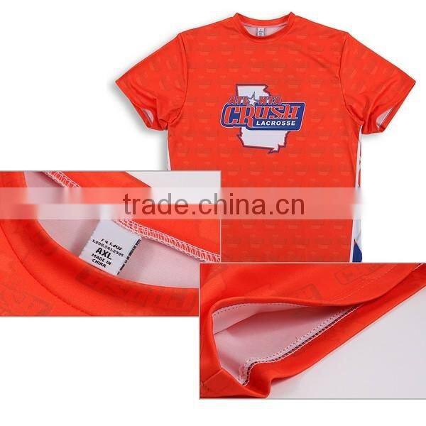 Professional custom design sublimation lacrosse jersey shooter shirt with good quality