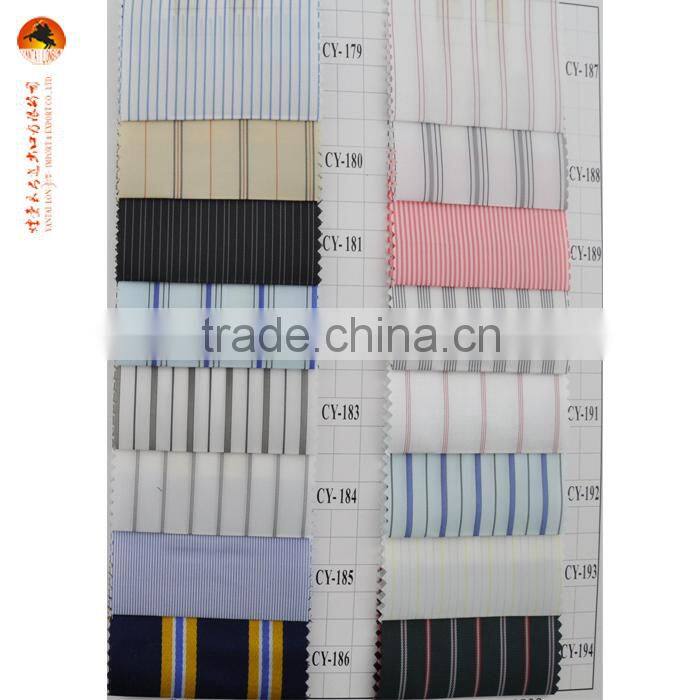 Stripe cheap lining fabric polyester goods from china