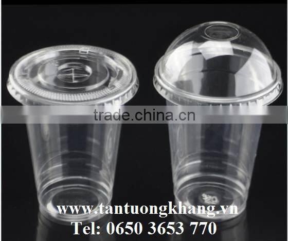SEDEX, WCA INTERTEK Audited Plastic Cup with Lid,Customized Print and Packaging Upon Request