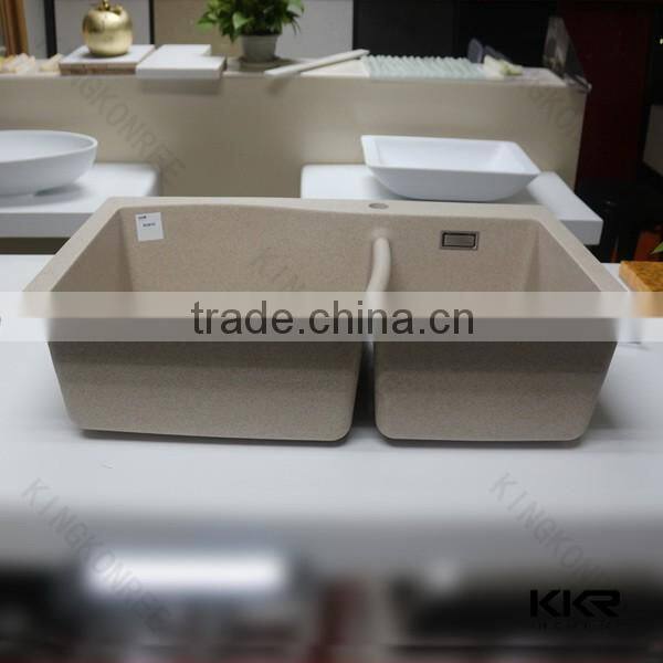Under Mount Kitchen Sink/New design double bowl large kitchen sink