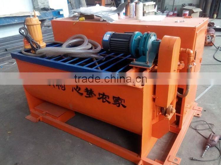 foam concrete machine with mixer and pump for roofing insulation