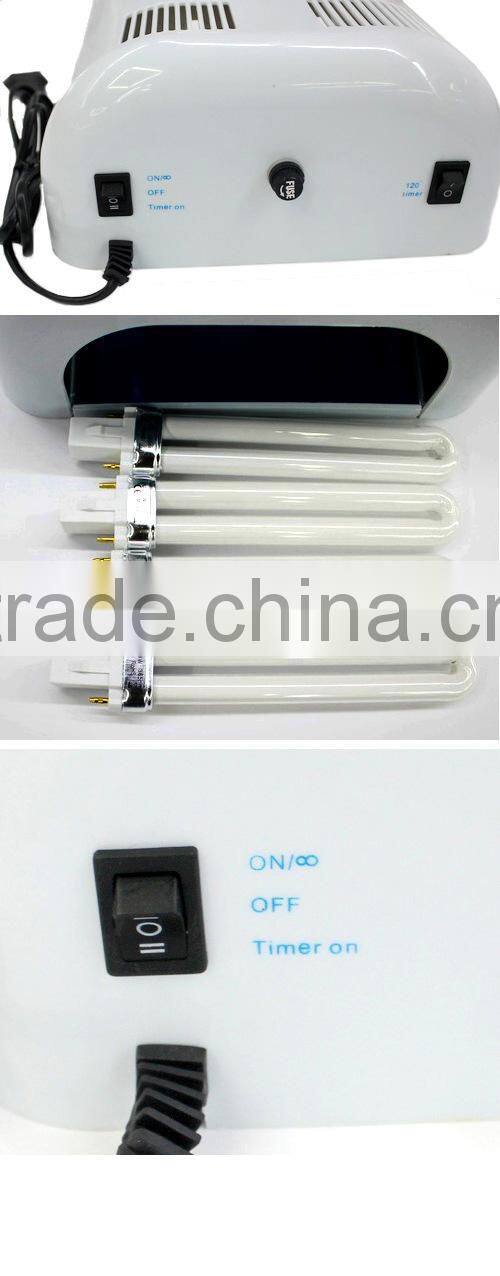 36W 230 UV nails polishes uv lamp nail art machine