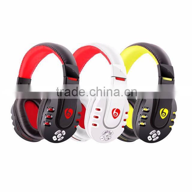 Brand Latest V8 Wireless Bluetooth Game Headset Earphone Music Headphone for phone PC Tablet Laptop