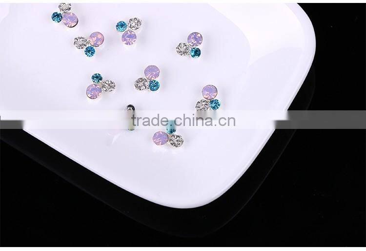 2016 new Nail Rhinestone Alloy Flower 3D Nail Art Decoration Glitter Tips DIY For Nail Art Designs pictures