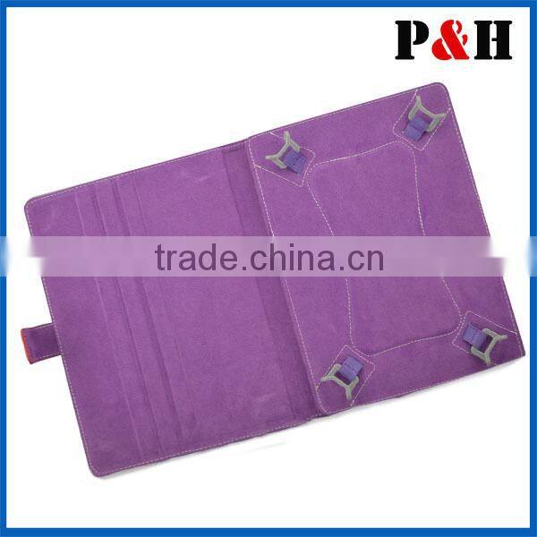 Factory Christmas promotion price with Universal PU Leather stand case for tablet 9-10inch Leather case, Universal Flip Case