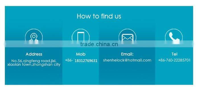 American standard office zinc alloy tubular lever door lock