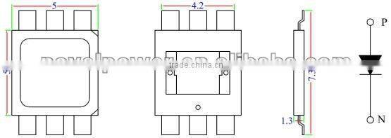 1W LED SMD Type 5050