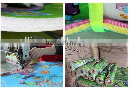 good supplier 1.26kg/pc foldable various colors PE+EPE foam+ PET aluminium film play mat