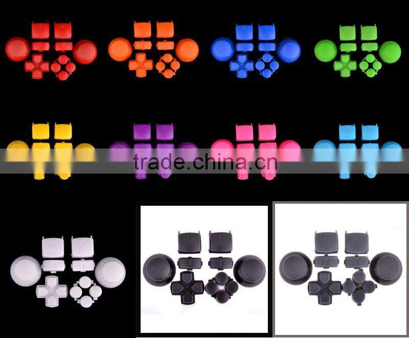 factory price wholesale For PS3 Controller full set Buttons baby Blue Kits