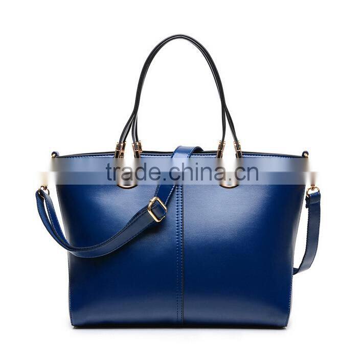 Hobo Shoulder Bag European Style Woman Genuine Leather Handbagher