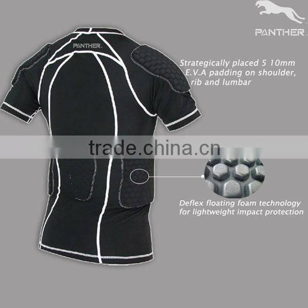 Compression Padded wear Body Protection armour For American Football