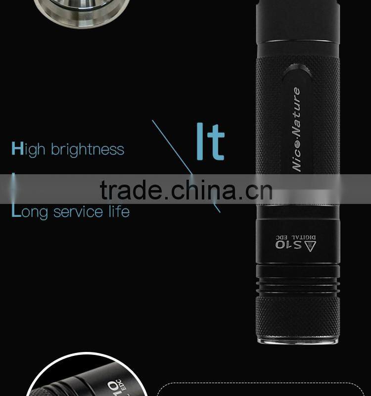 Nico Nature Factory Supply long shots XML l2 18650 rechargeable Utility flashlight