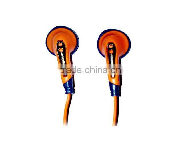 Single 3.5mm Stereo Pin Colorful Earphone For MP3