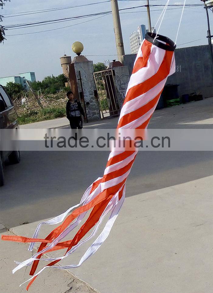 decorative striped windsocks from weifang kite factory