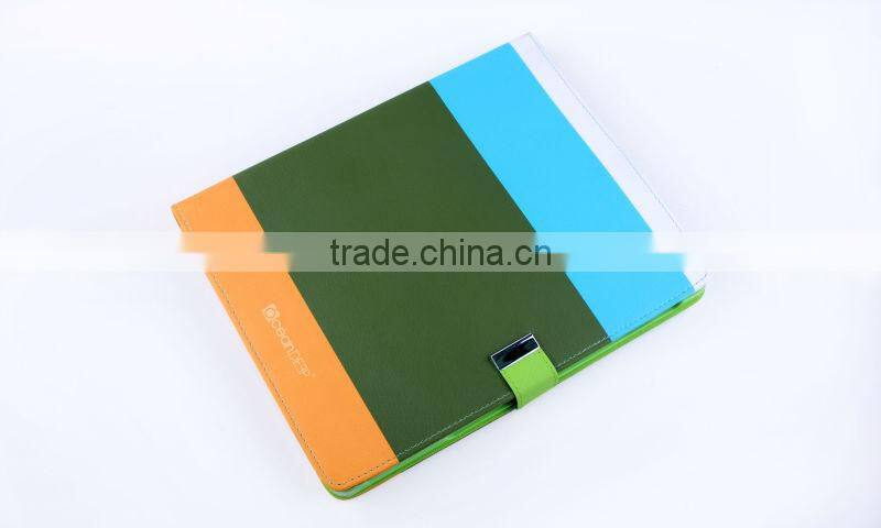 Special tablet case with wood patter pu leather cover hot sell tablet leather case for ipad 5