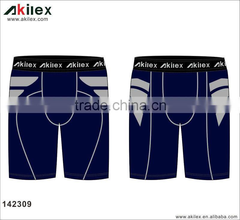 Hot sell cheap mens compression shorts wholesale with OEM service