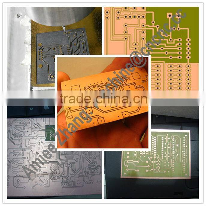 600*600mm Cheap PCB Prototype CNC Router Protel99&CopperCAM Software ZK-6060