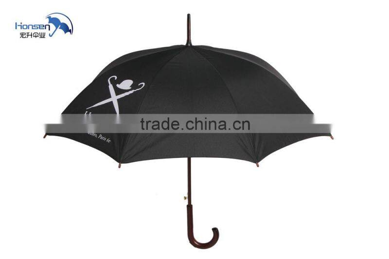 Honsen fiberglass wind proof double canopy yiwu umbrellas