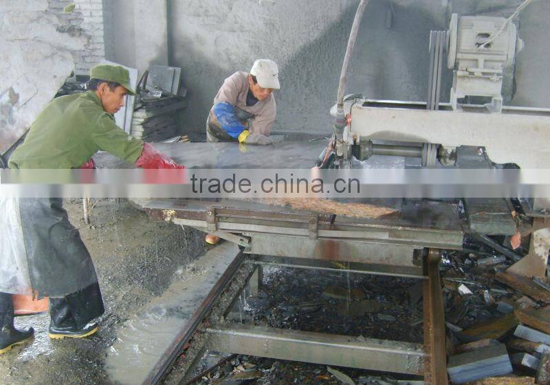 Natural Black Polished Coffee Slate Polished Slab