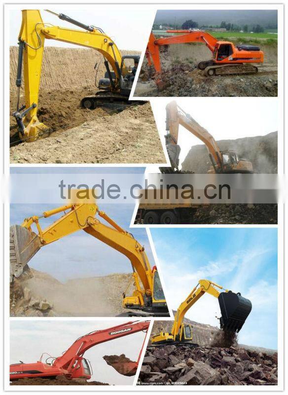 excavator hydraulic crusher bucket, excavator attachments rock crushing bucket