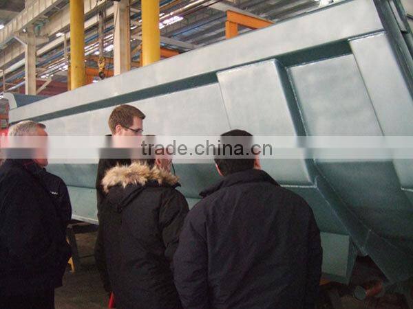 CIMC Van Body Truck Cargo Strong Box Semi Trailer