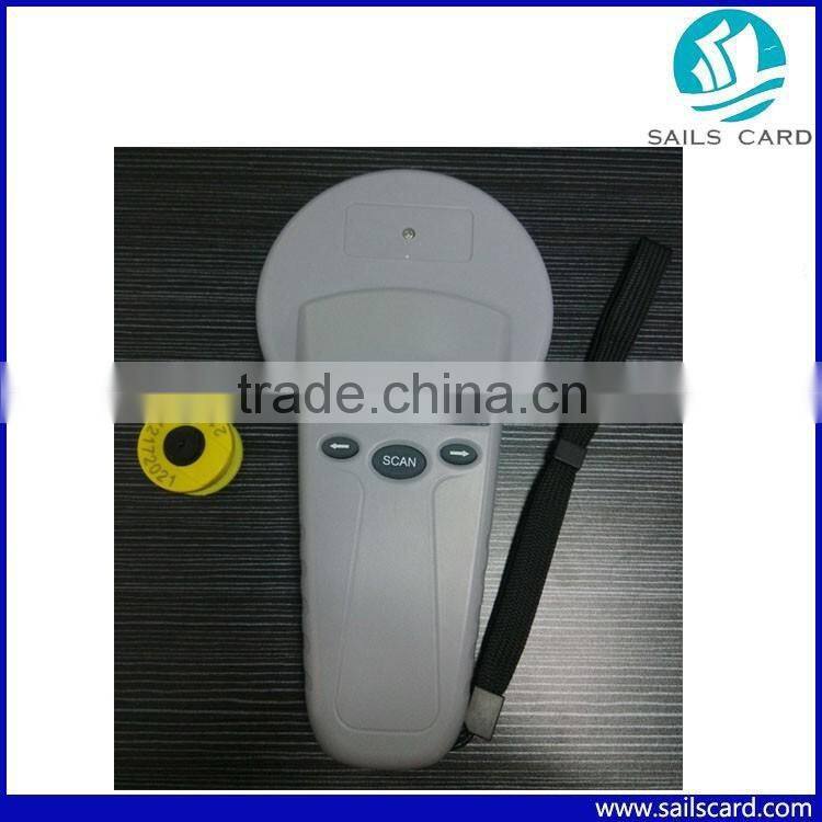 Hot sale RFID Animal ear tag reader with ISO Standard