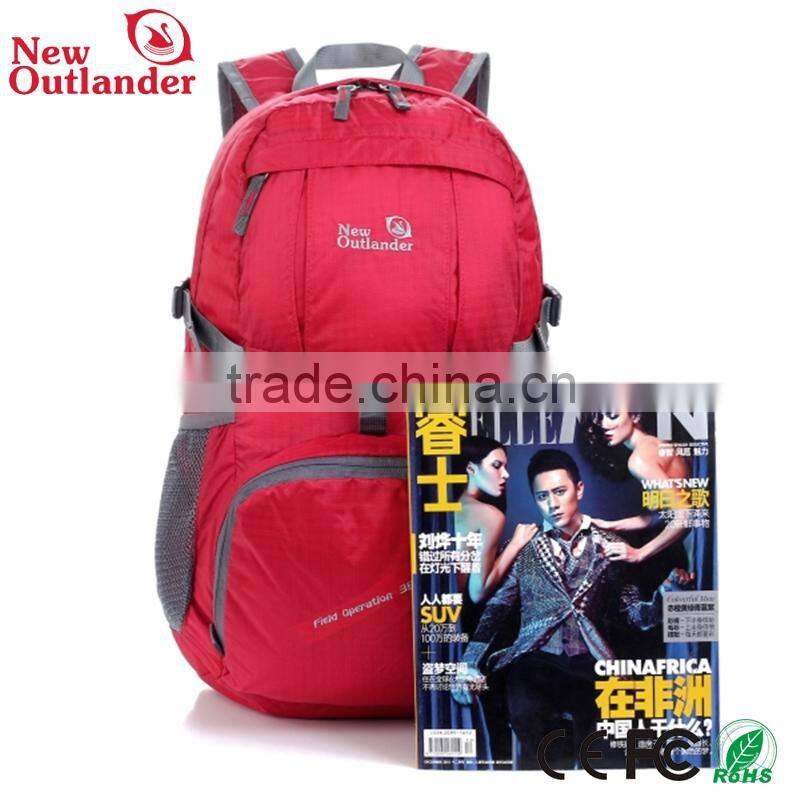 new style nylon foldable shoulder backpack