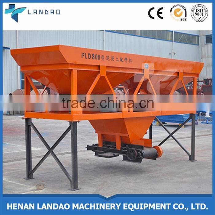 High Efficiency PLD Concrete Aggregate Batcher