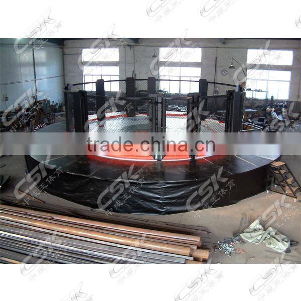 Octagon fighting MMA Cage
