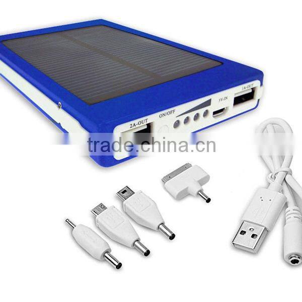 Hot Products Portable High Capacity 30000mah Solar Power Bank Wholesale
