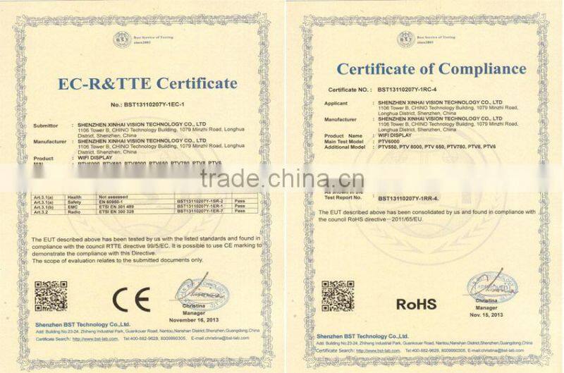 Car Mira-link WiFi box for car for home AirPlay miracast DLNA for Android IOS WINS