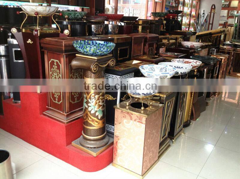 Outdoor Metal Wire Trash Bin/Garden Large Dustbin Type/Industrial Rubbish Bin