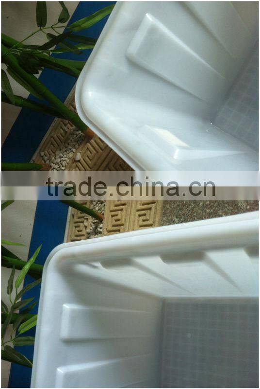 rotomolding plastic large hot shell shape wishing basin for children