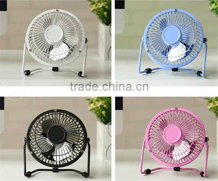 High quality Metal mini usb laptop cooling cooler fan