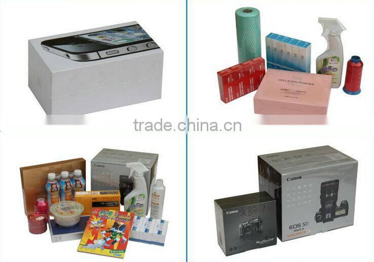 High speed auto L-bar sealer and shrink tunnel