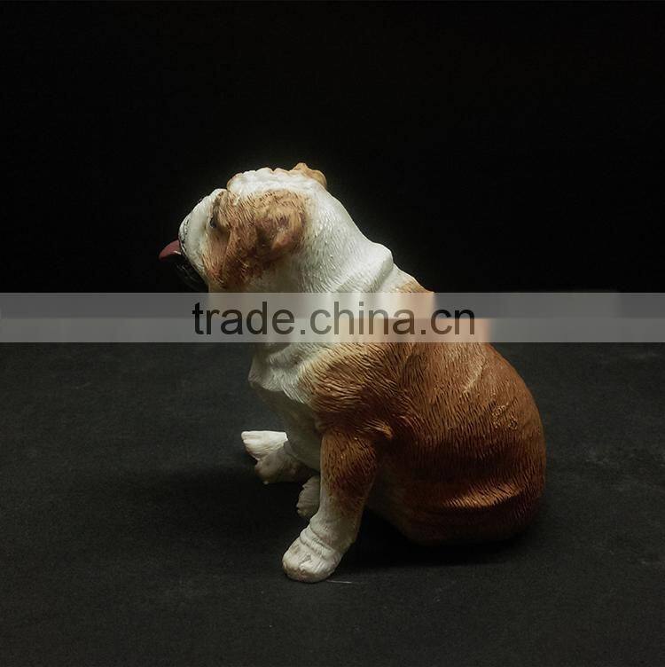 custom simulate French bull dog toy figures,OEM,ODM statues