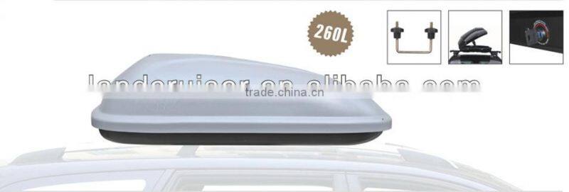 universal roof box,car trunk with 260L,universal trunk,can fitting many cars,good quality