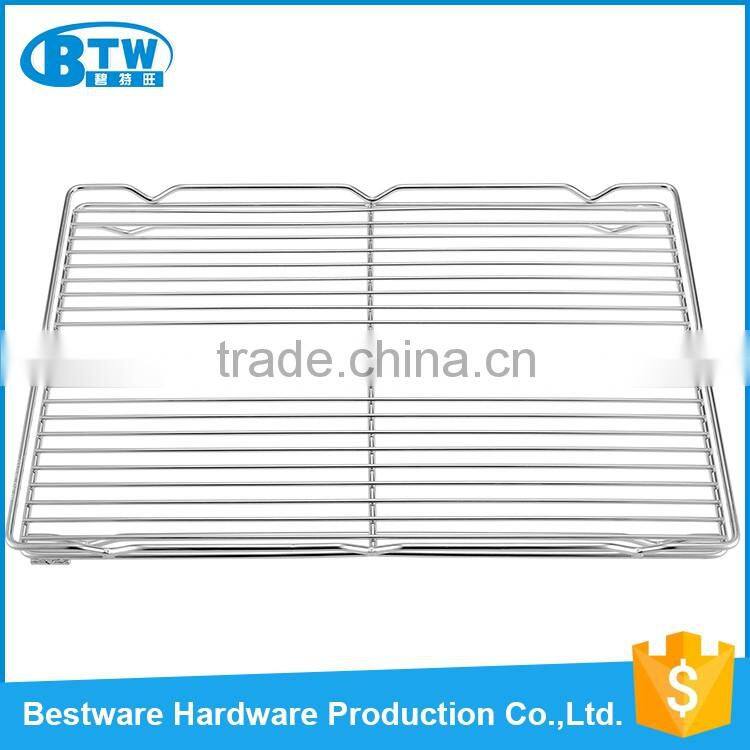 Dual Baking Stainless Steel 304 Polished Stainless Steel Wire Cooling Rack