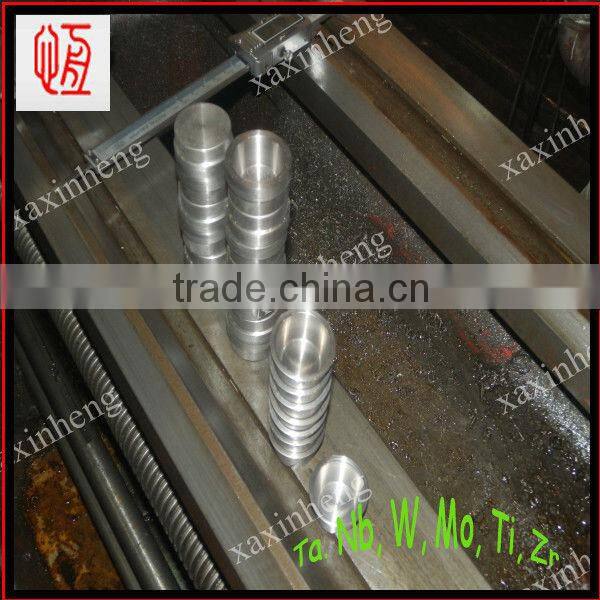 high quality tungsten smelting crucible