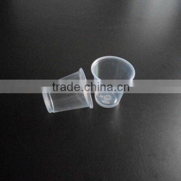 Transparent PP Plastic 2.5 OZ Tasting Cup