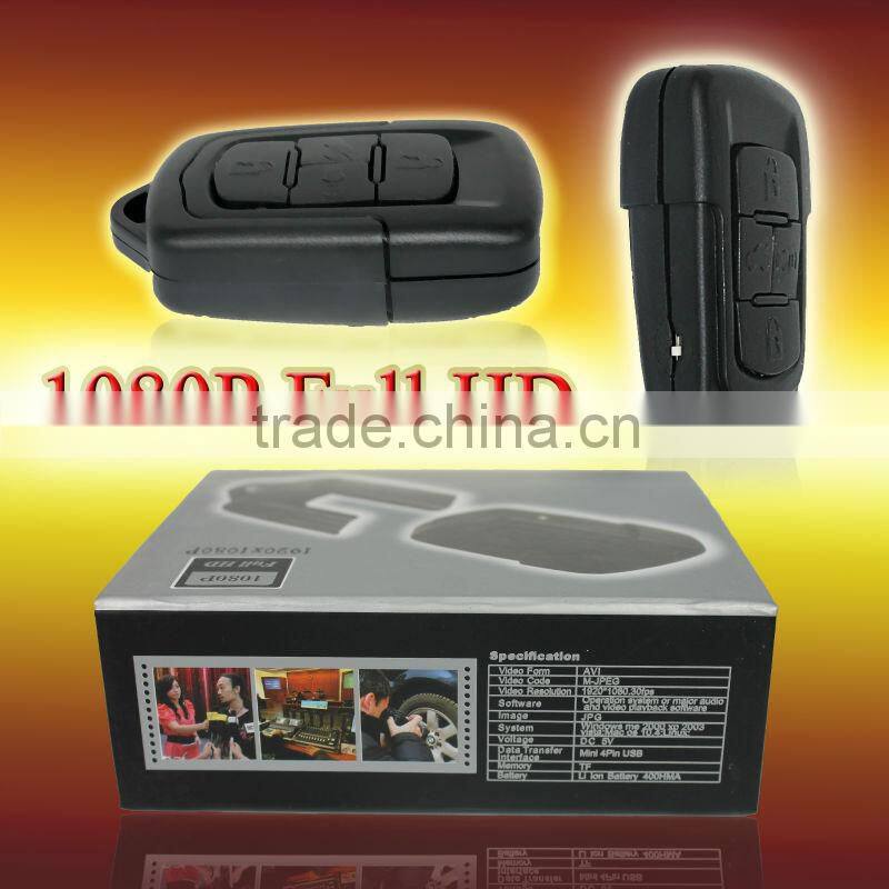 8GB HD IR 1080P Car Key Camera Motion Detection DVR