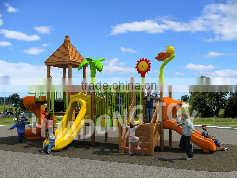wooden playground used school outdoor,Children's slide amusement equipment